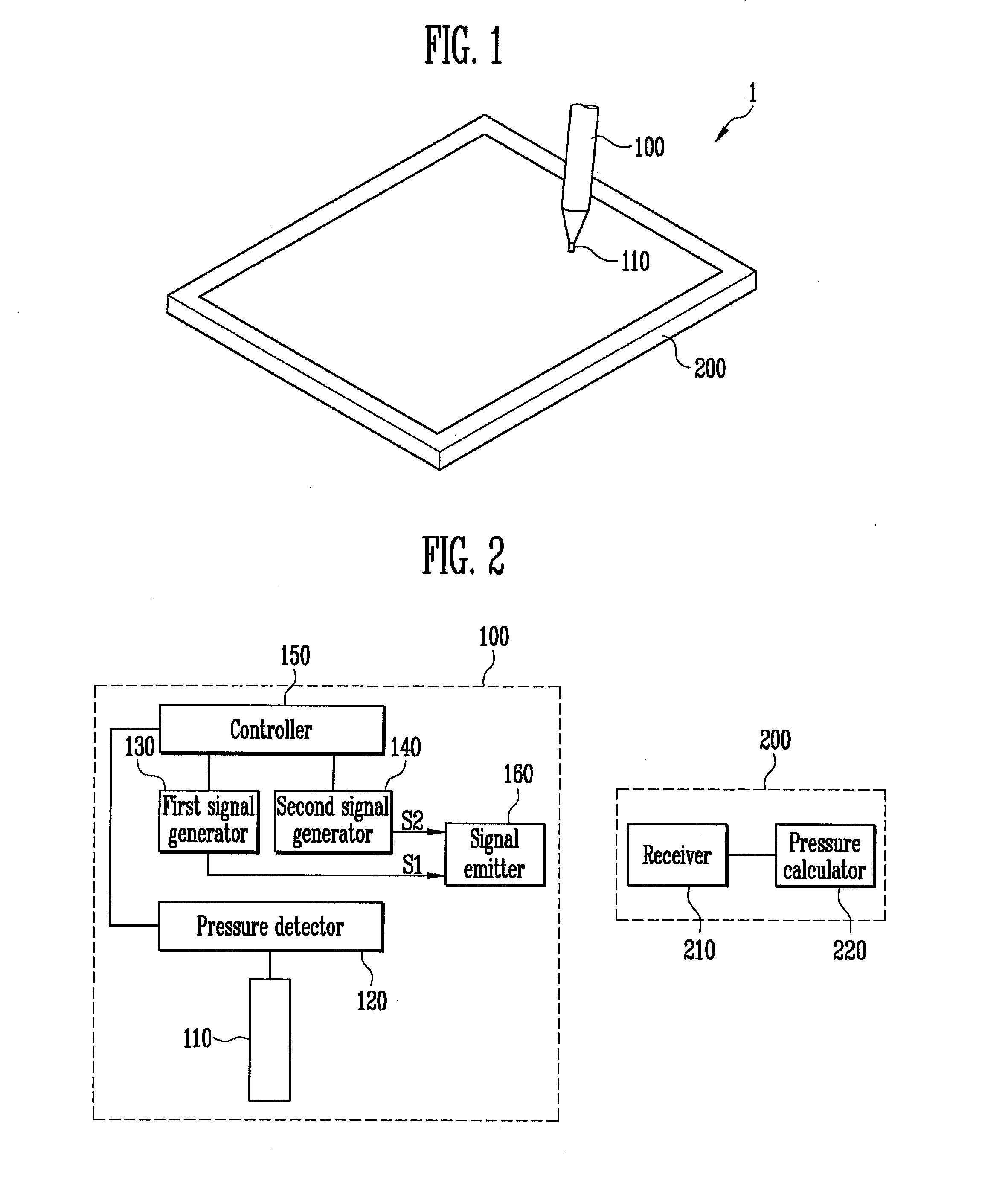 Stylus, pressure detecting system and driving method thereof