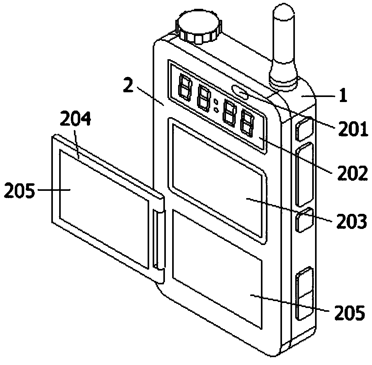 Wireless transceiver for fire simulation training