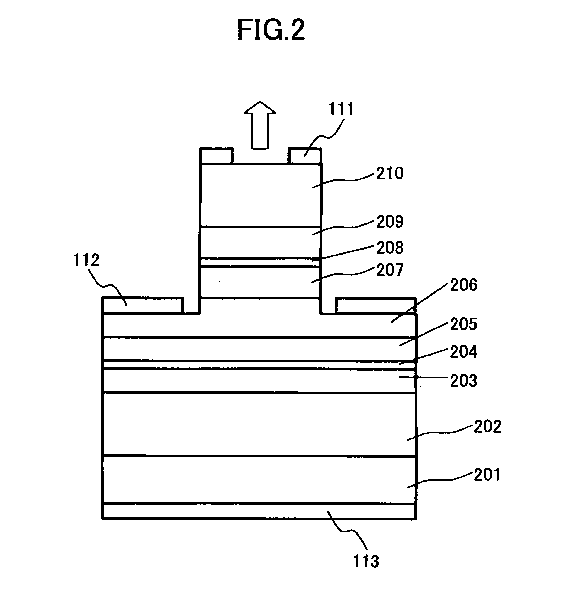 Vertical cavity surface-emitting semiconductor laser device, optical transmission module, optical transmission device, and optical switching method