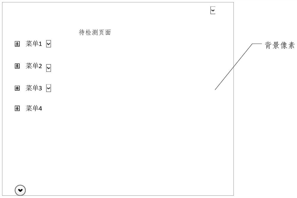 Page detection method and device, equipment and medium