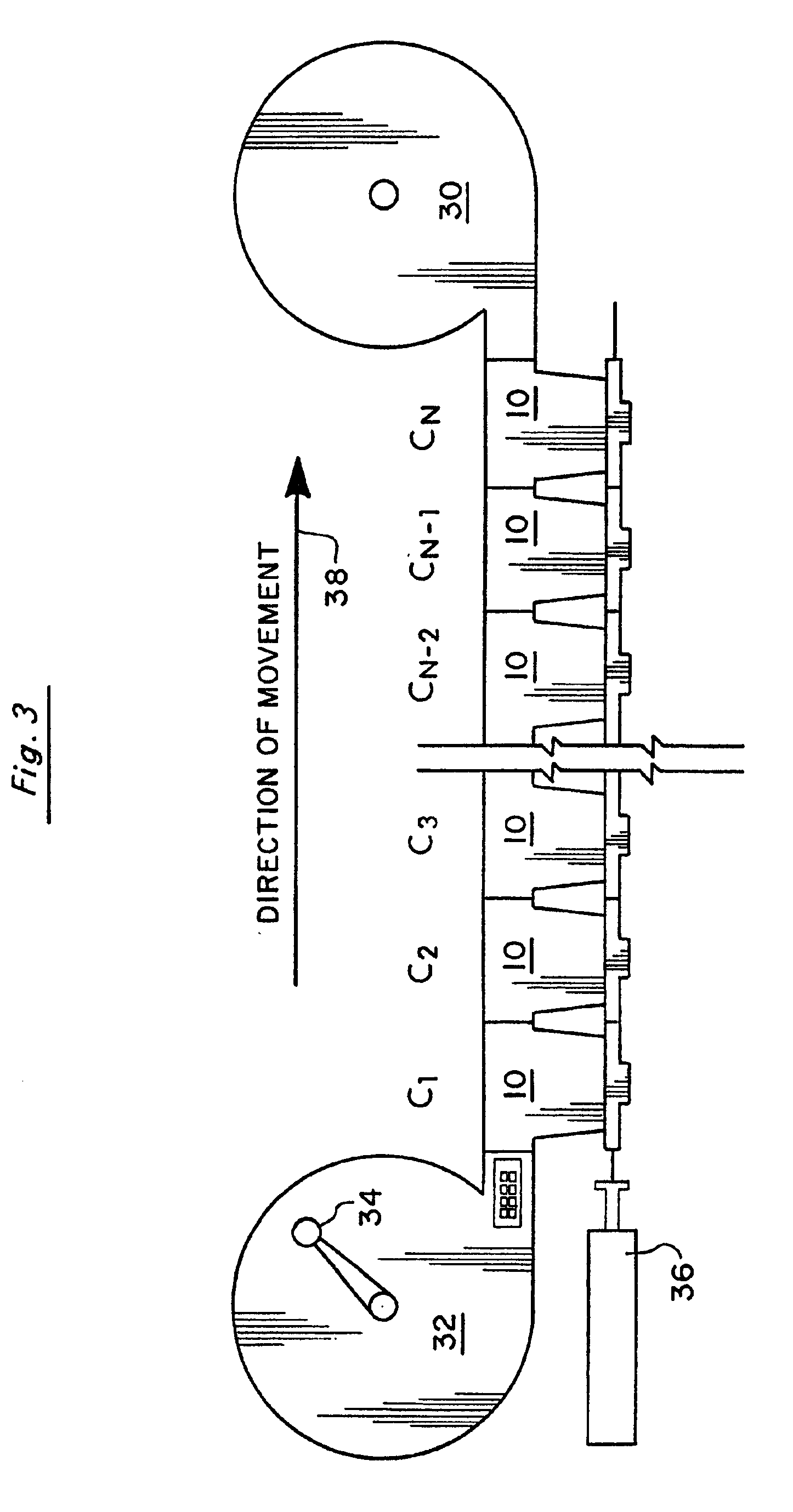 System for producing time-independent virtual camera movement in motion pictures and other media