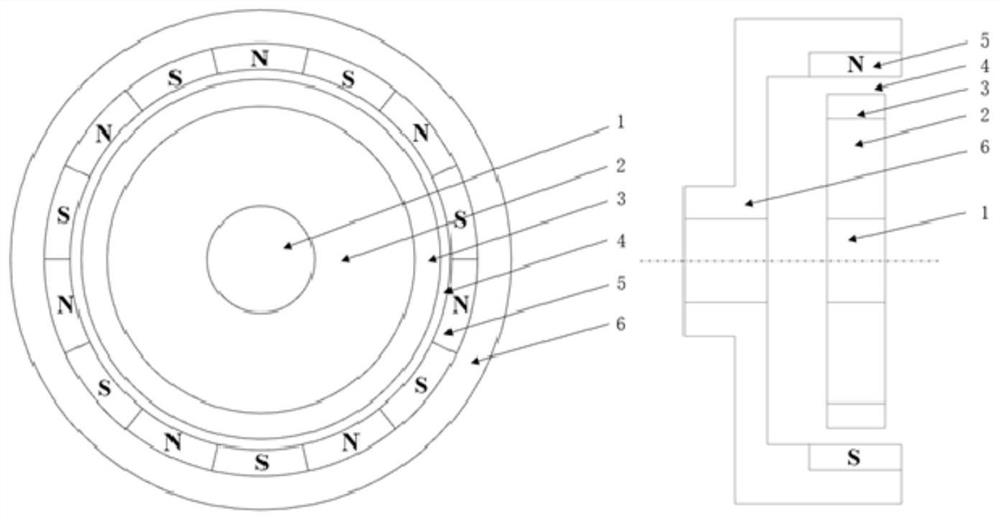 Superconducting magnetic transmission system