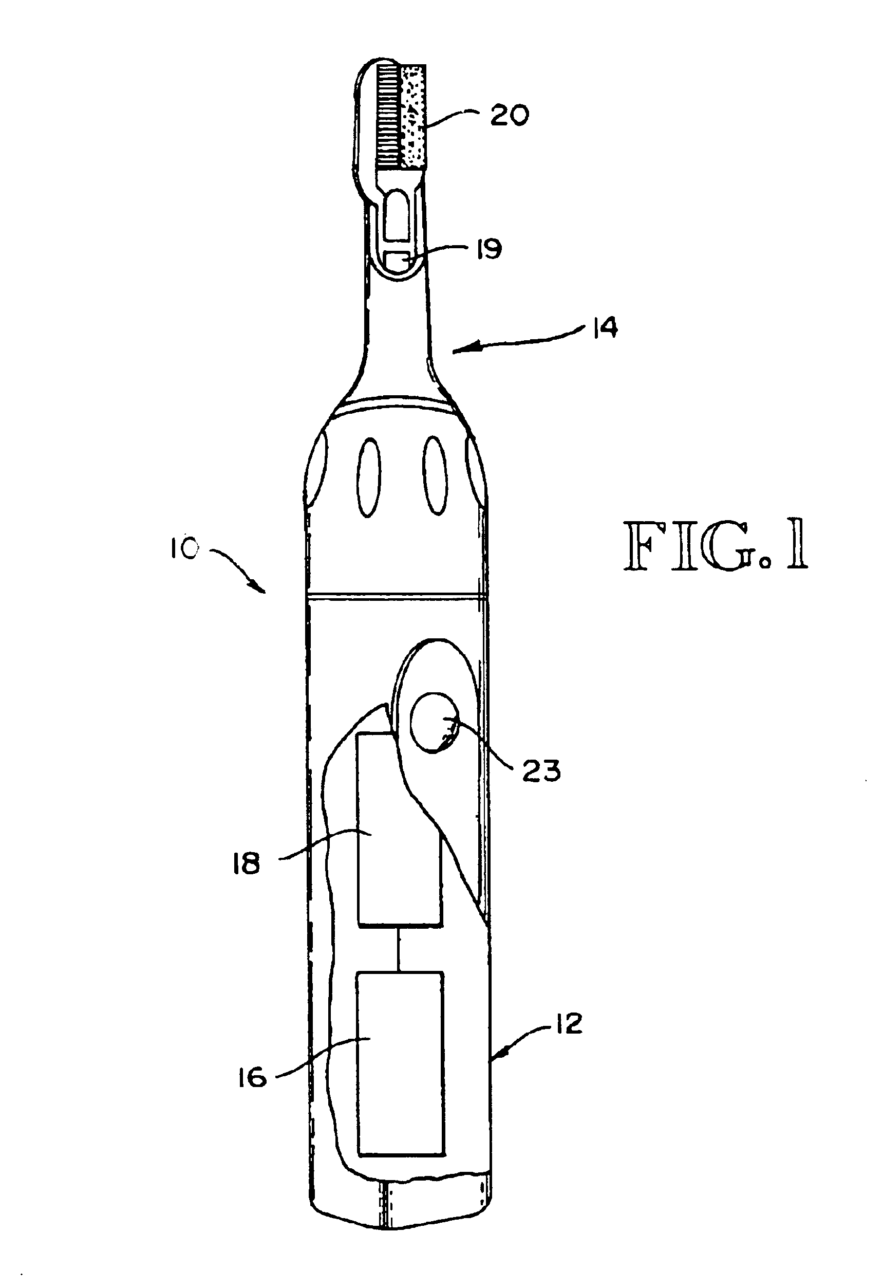Short-life power toothbrush for trial use