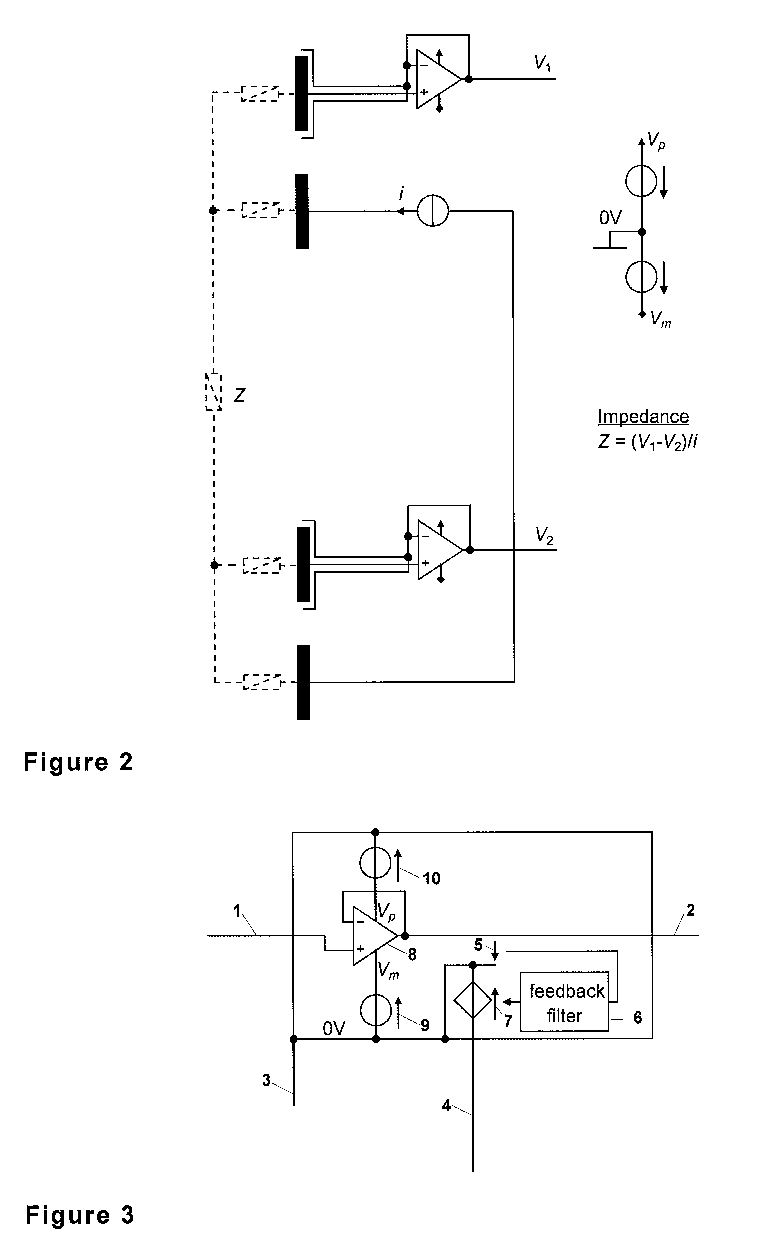 Floating front-end amplifier and one-wire measuring devices