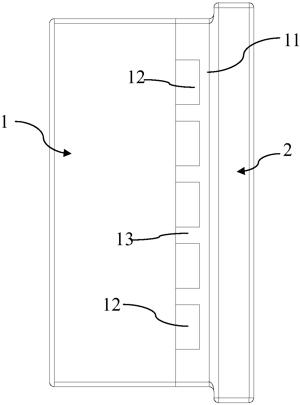 Power distribution box connection assembly, power distribution box connection structure and installation method of power distribution box connection structure