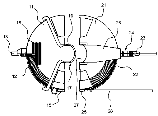 Electromagnetic induction plug