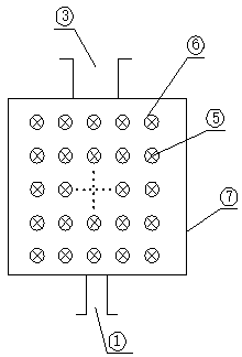 Efficient condenser with fixed-type flow-around torsion belts