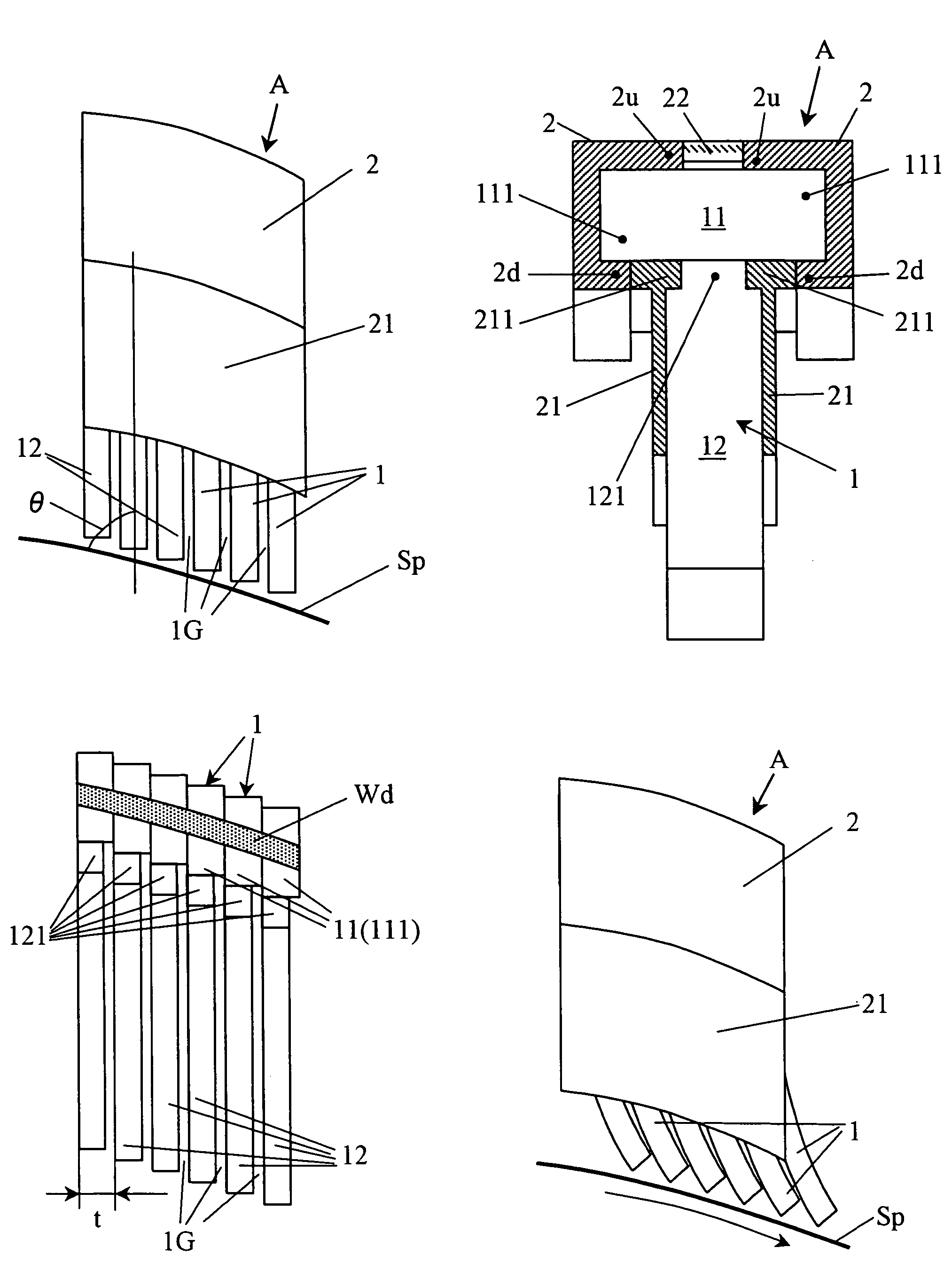 Method of manufacturing axis seals having reduced gas leakage properties and a rotary machine using axis seals