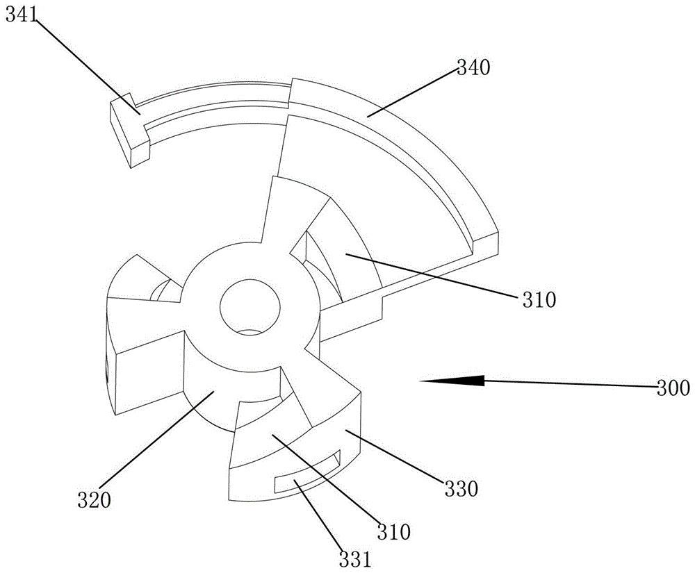 Button switching mechanism and its shower