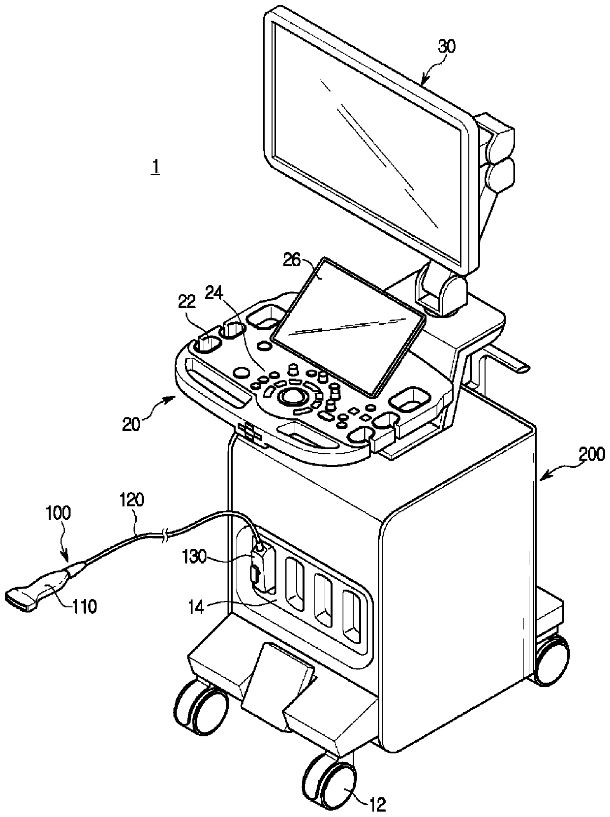 Ultrasonic diagnosis apparatus and control method therefor