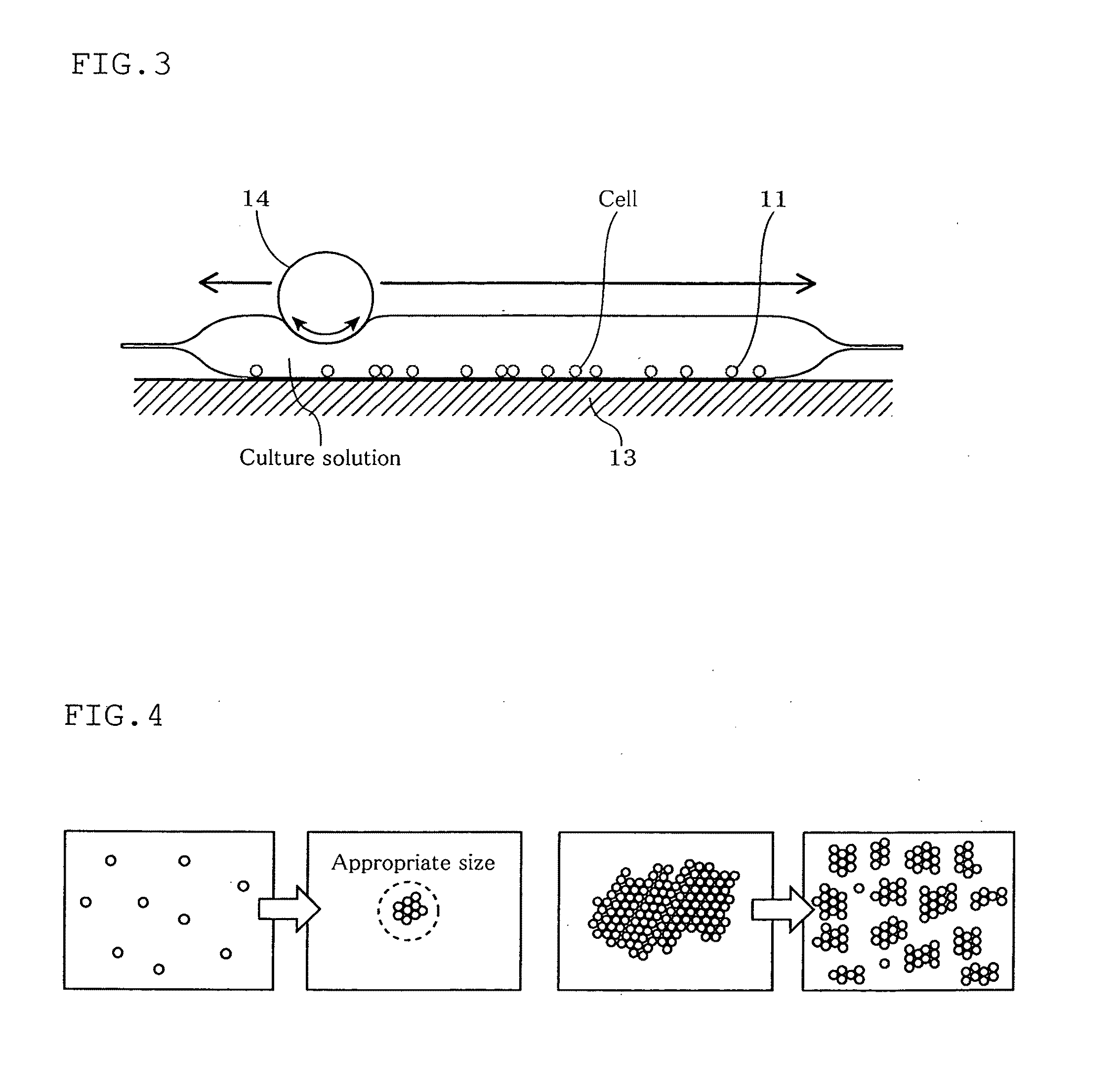 Cell culture method, cell culture device, method for counting subsject matters to be counted in container and device for counting