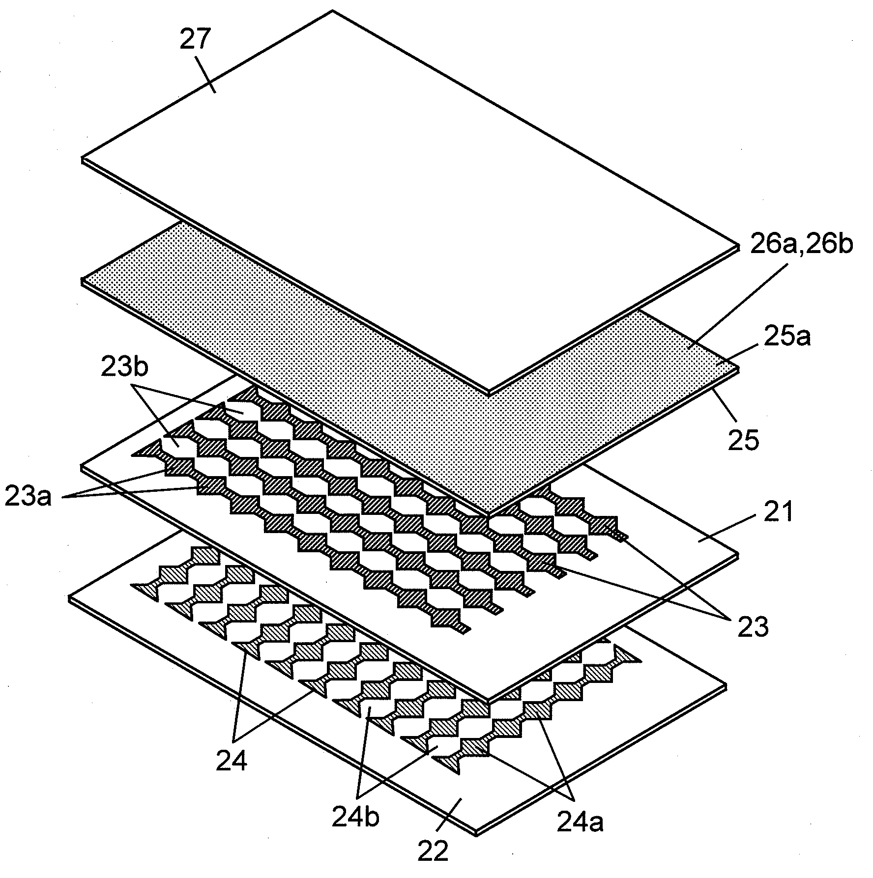 Touch panel and input device using the same