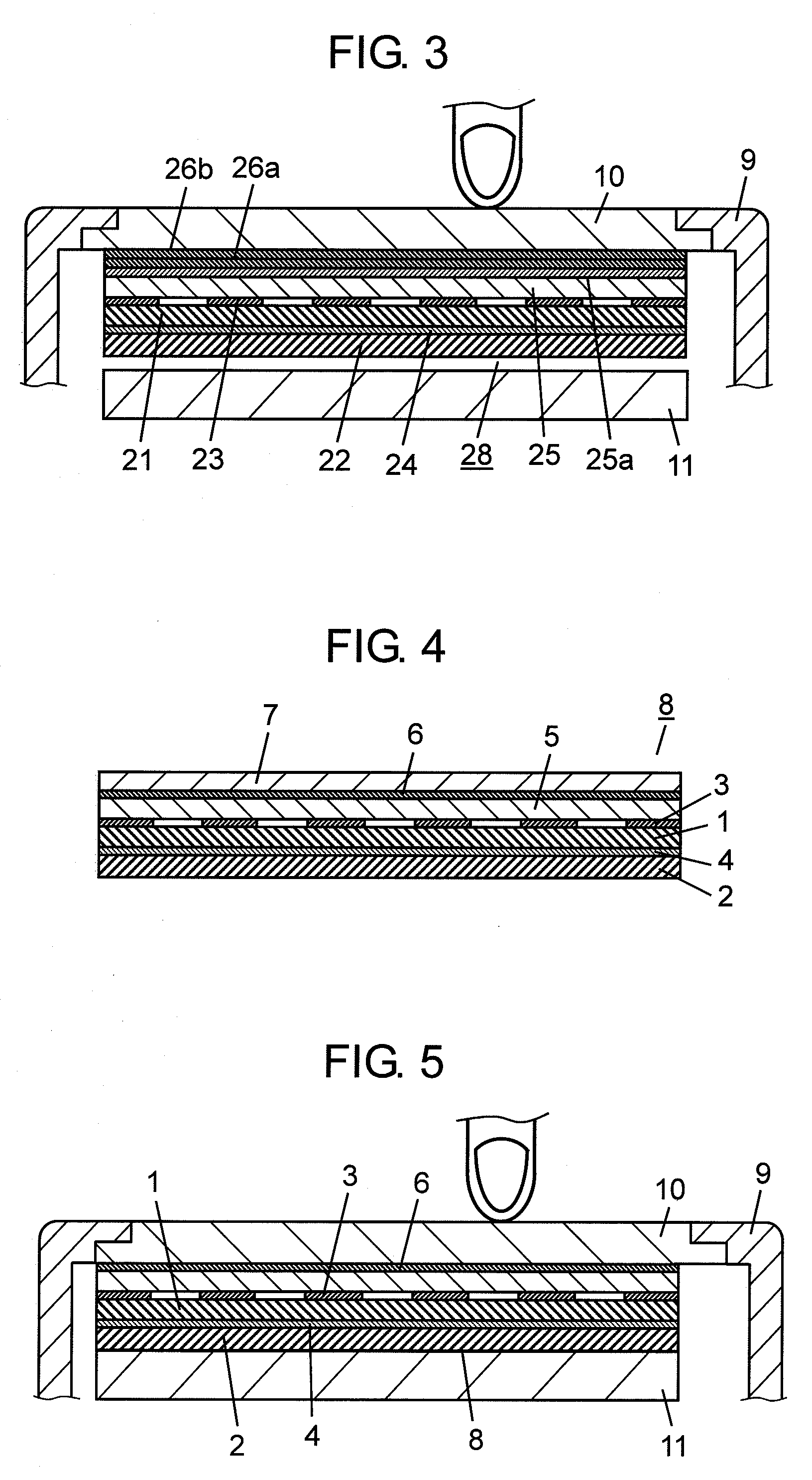 Touch panel and input device using the same