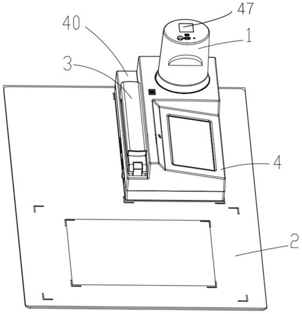 Intelligent portable stamping device capable of achieving stamping supervision