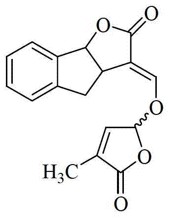 Total synthesis method of strigolactones GR24