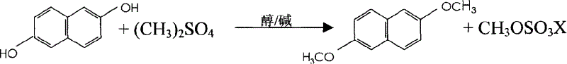 Production method of 2,6-dimethoxynaphthalene