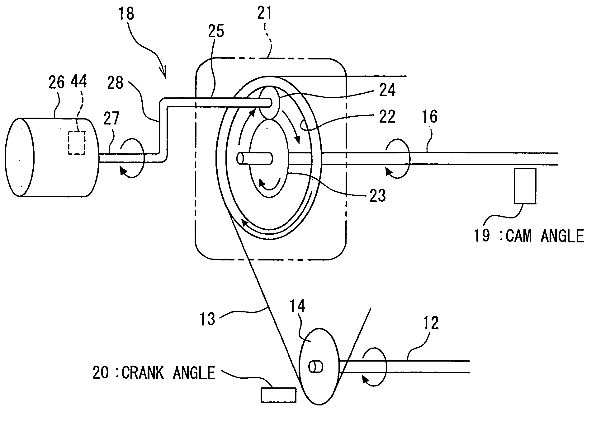 Engine rotation condition detecting system and engine control method