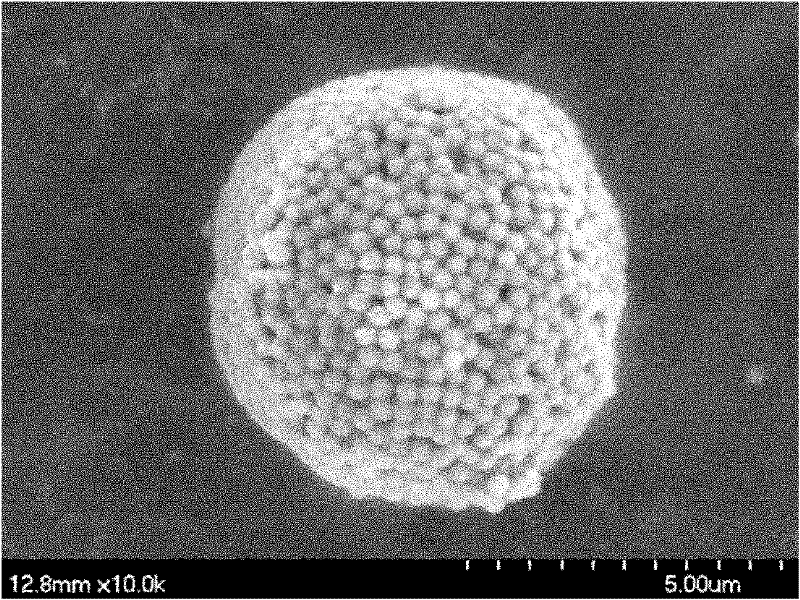 Preparation method of shearing thickened fluid based on SiO2 nano-scale microspheres