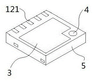 Semiconductor package with cooling fin, and packaging method for semiconductor package