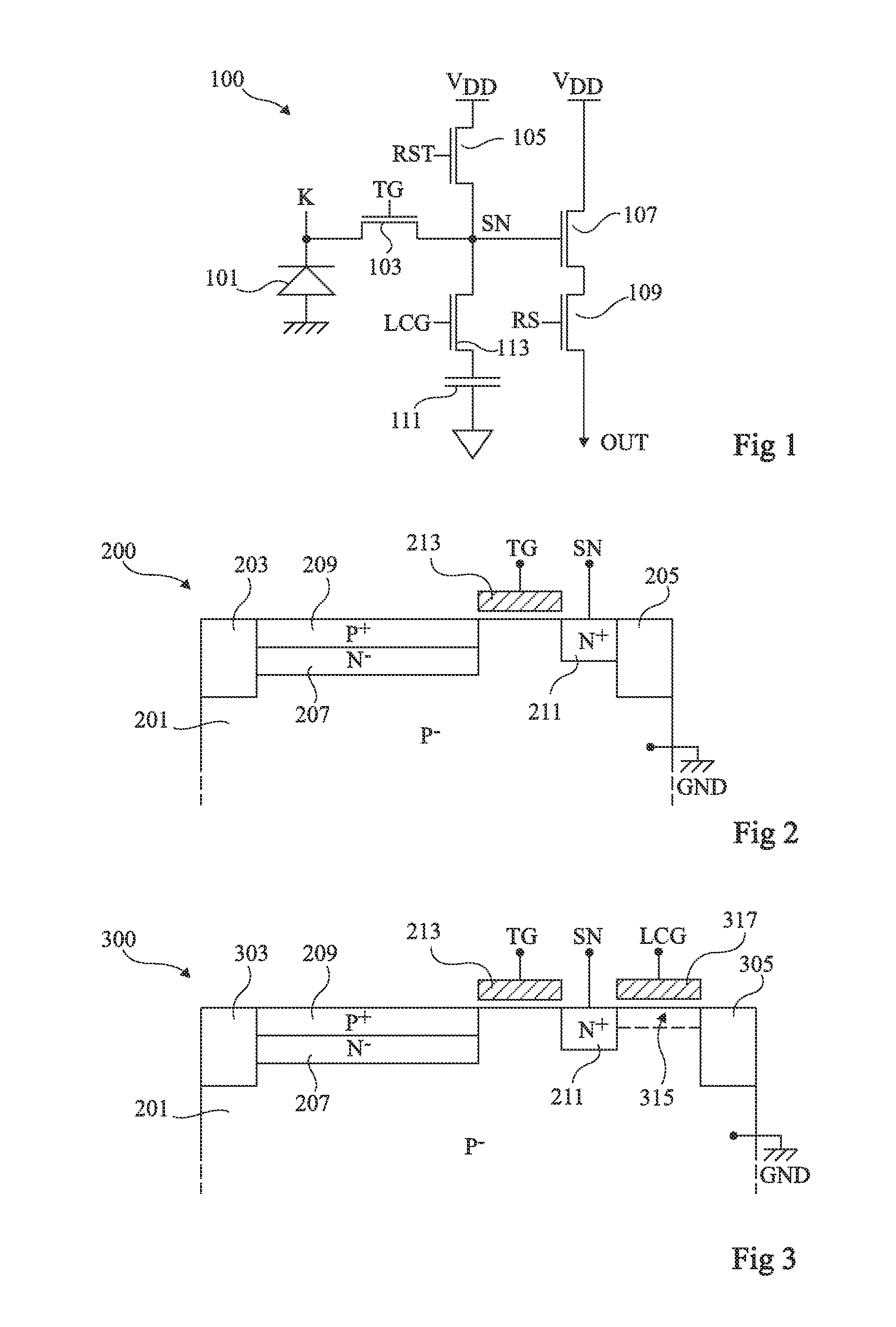 Dual conversion gain image sensor cell