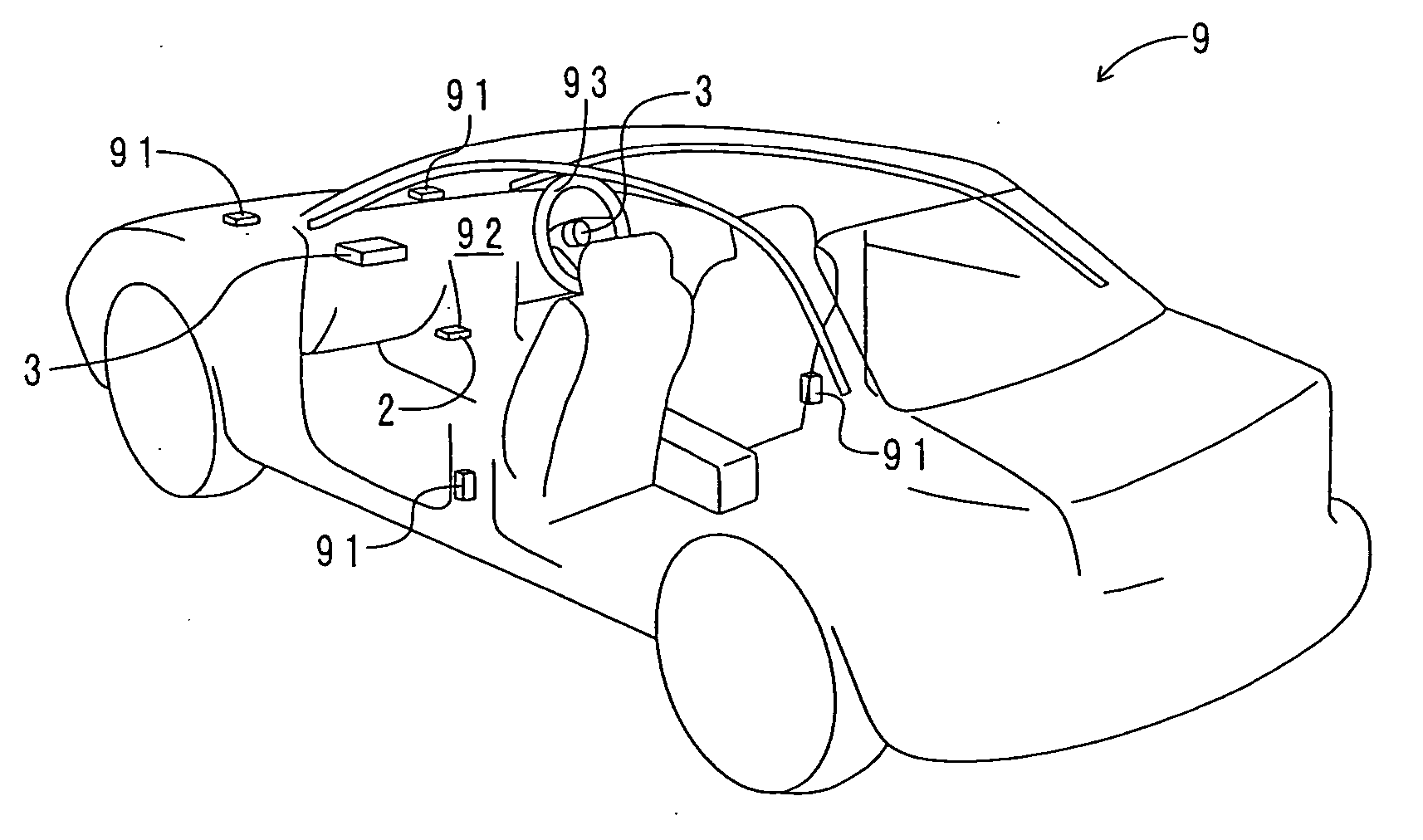 Passive safety system and determination device