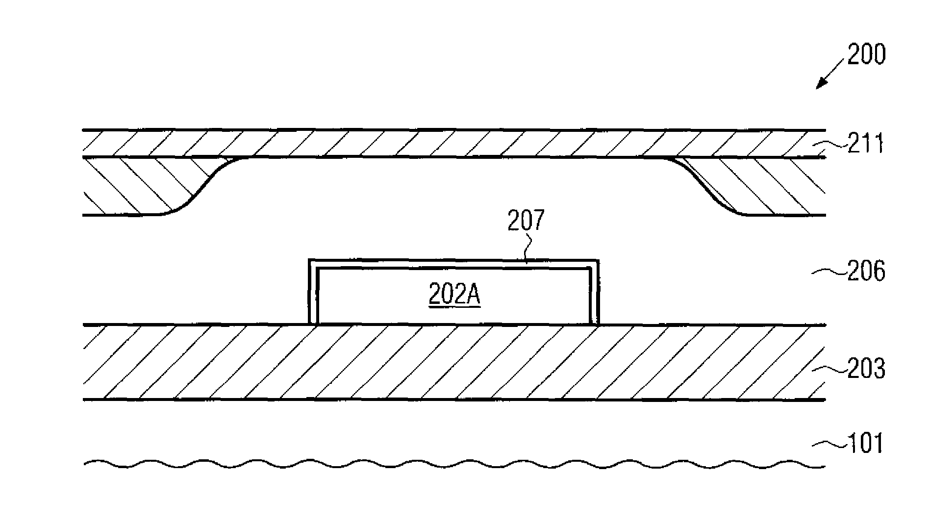 Method of enhancing lithography capabilities during gate formation in semiconductors having a pronounced surface topography