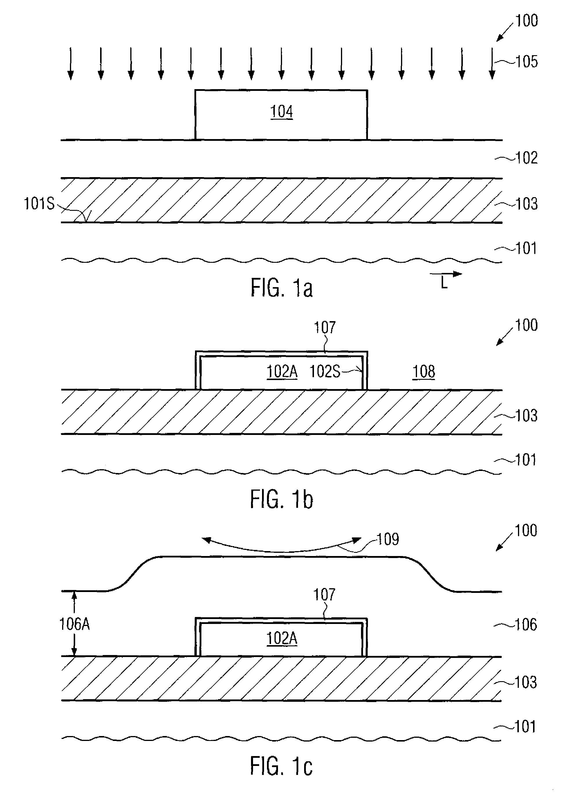 Method of enhancing lithography capabilities during gate formation in semiconductors having a pronounced surface topography