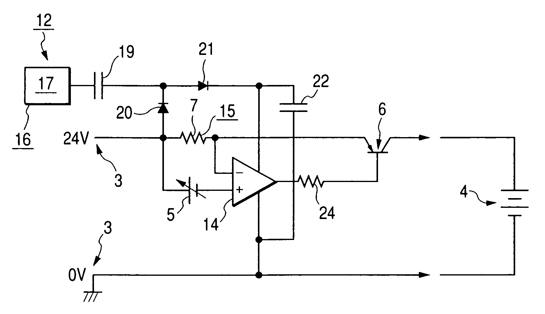 Charging apparatus and charging current detecting circuit thereof