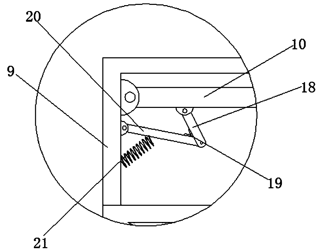 Feeding device of building concrete