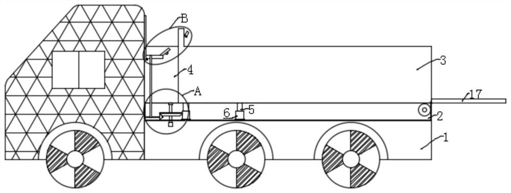 Engineering vehicle centralized monitoring device