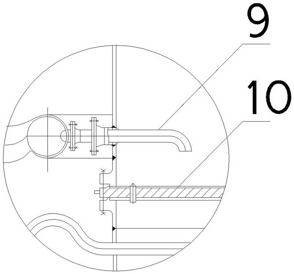 A kind of using method of preparing hydrogen fluoride circulating fluidized bed rectification device