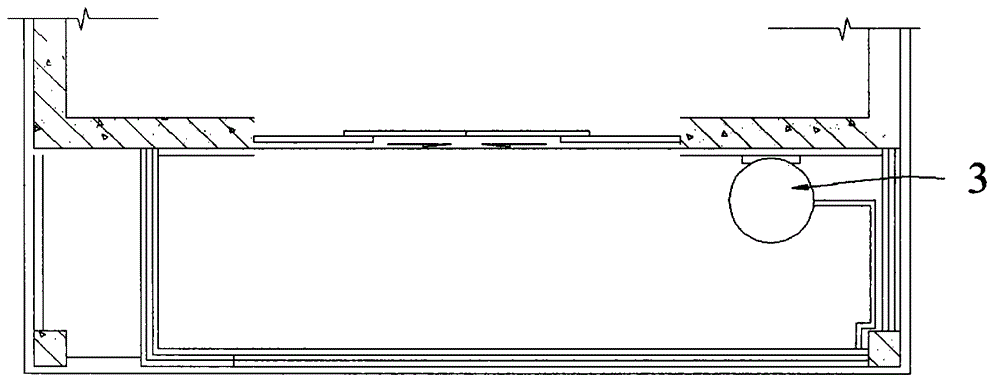 Sealed window integral type flat plate solar water heater and installation method thereof