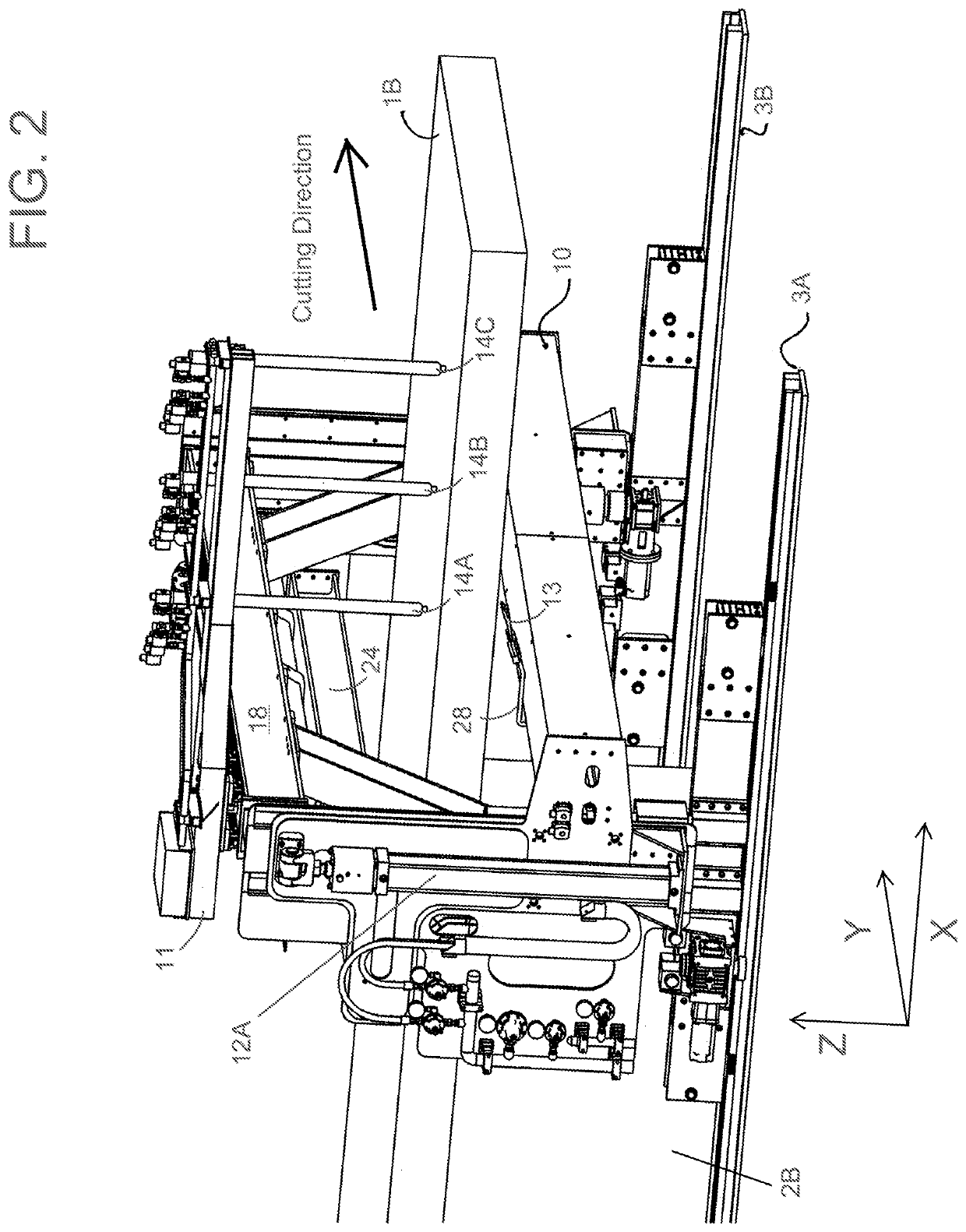 Systems, apparatuses, and methods for reducing the size of a material