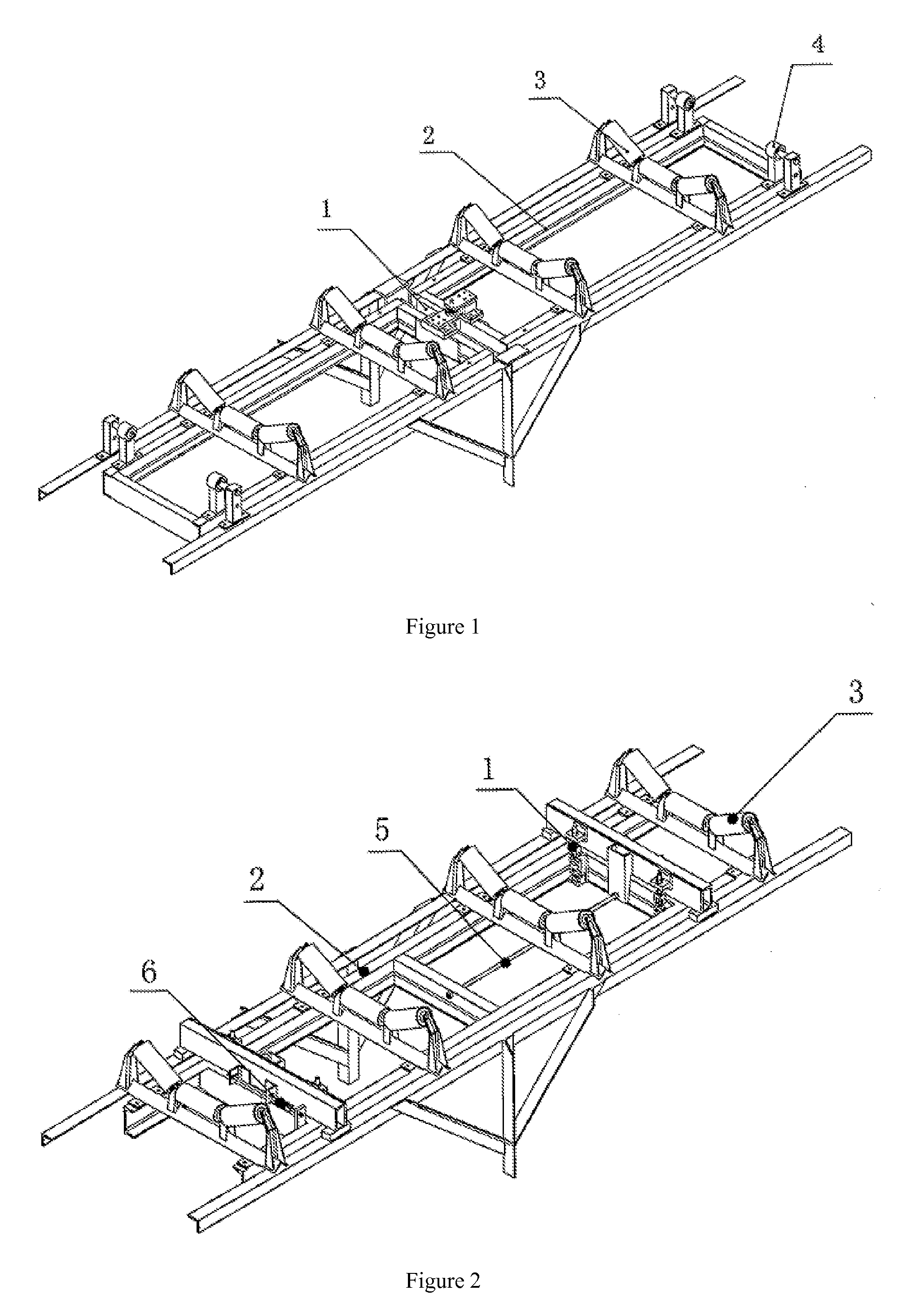 High Precision Belt Weighing Array System for Dispersed Material