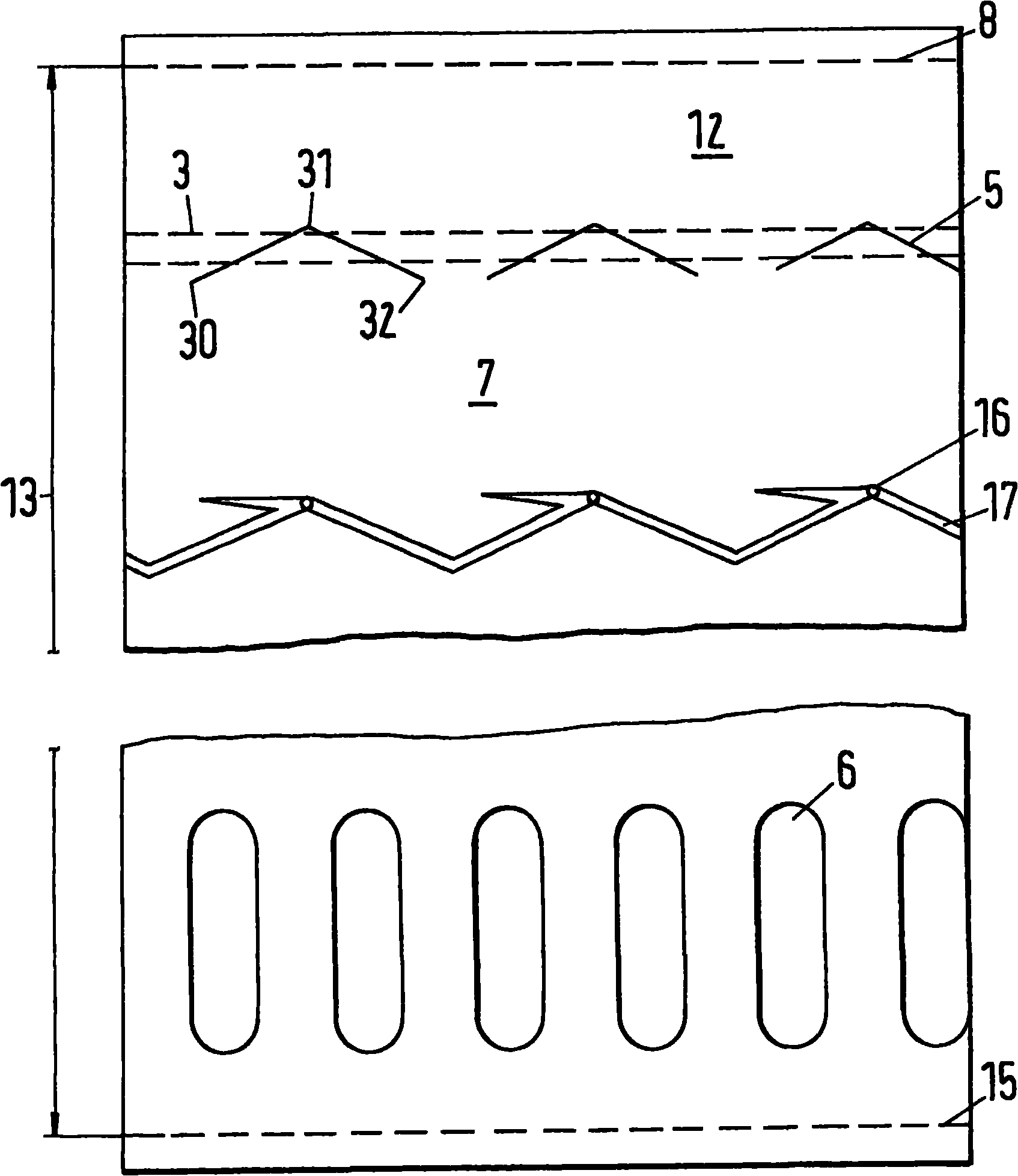 Cylinder with devices for distributing lubricants