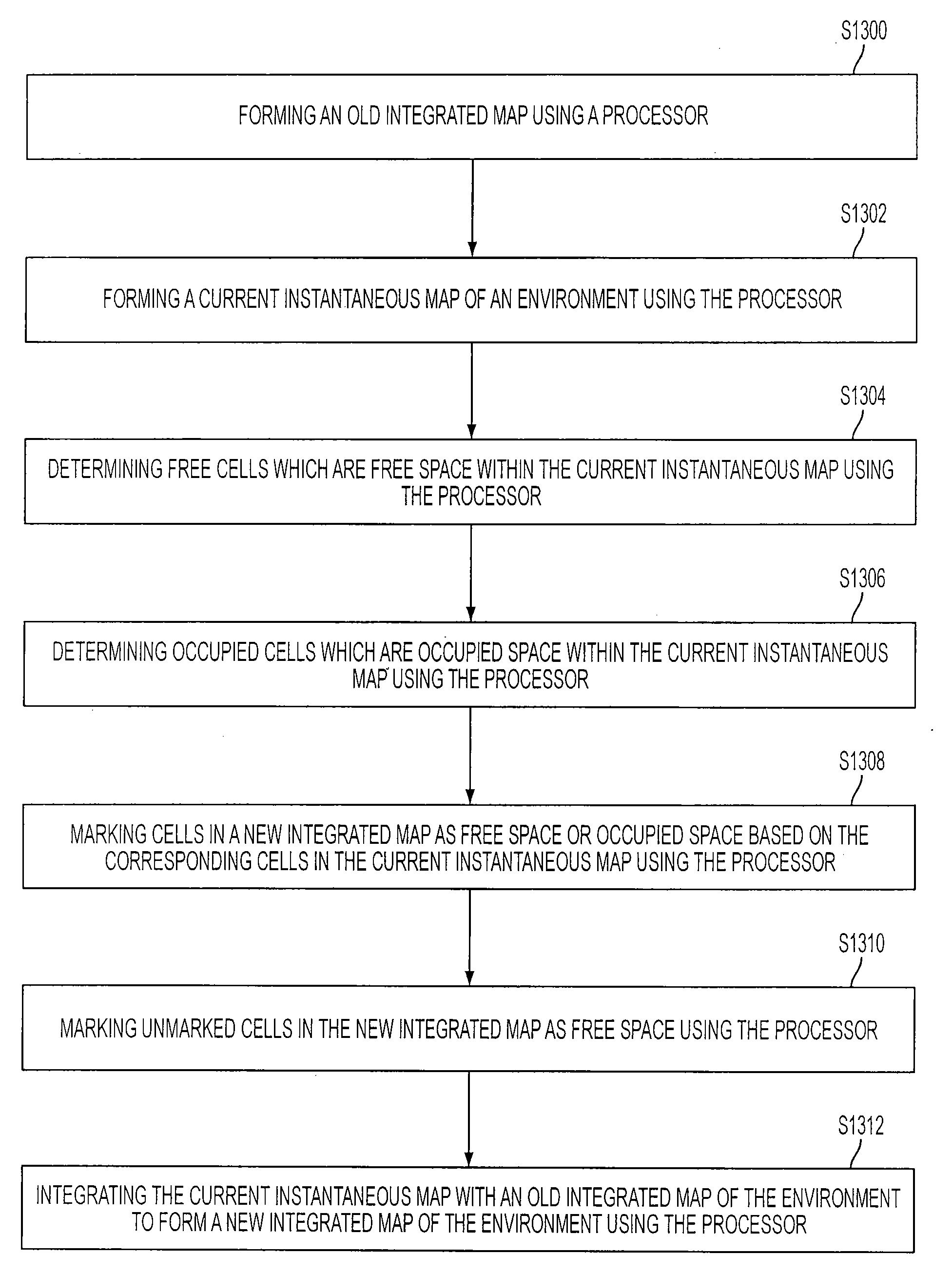 Method and system for mapping environments containing dynamic obstacles