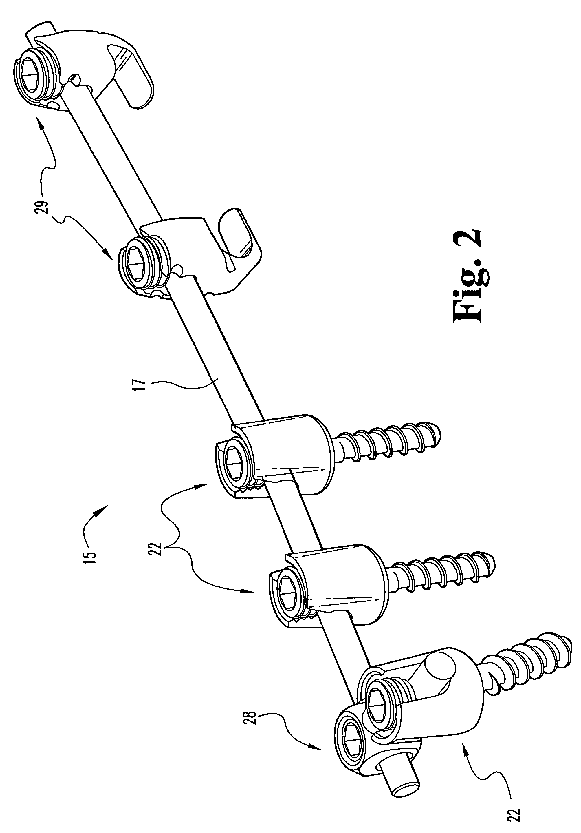 Multi-axial orthopedic device and system