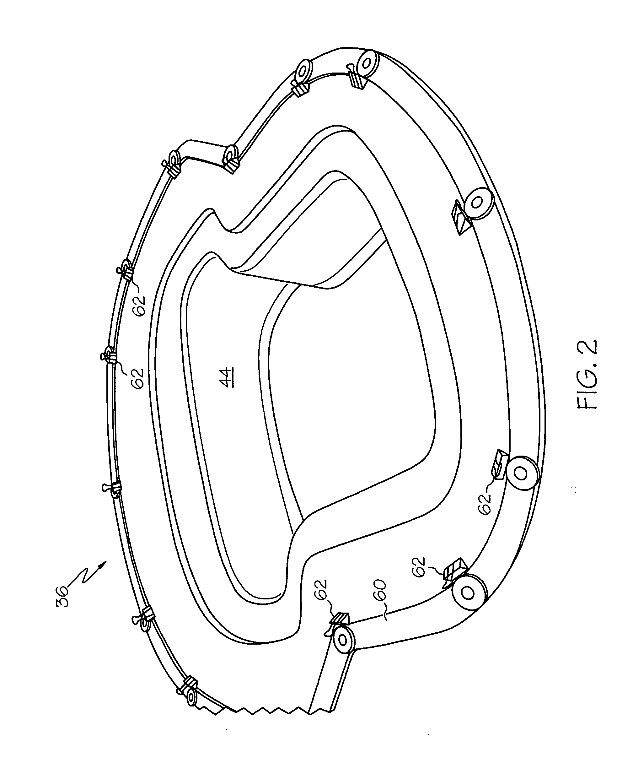 Method for making cushioned product with integral cover