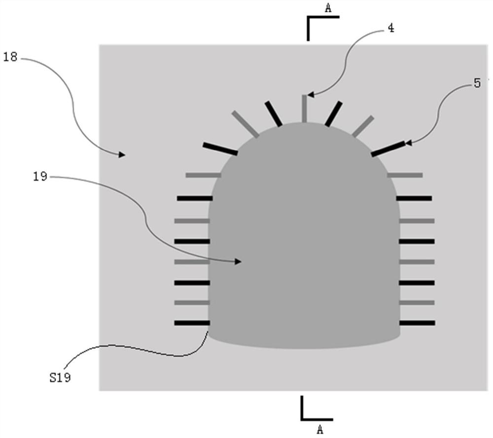 Advanced grouting reinforcement method for red sandstone tunnel