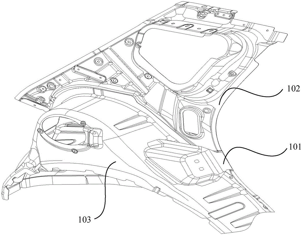 Latch component, locking mechanism and vehicle