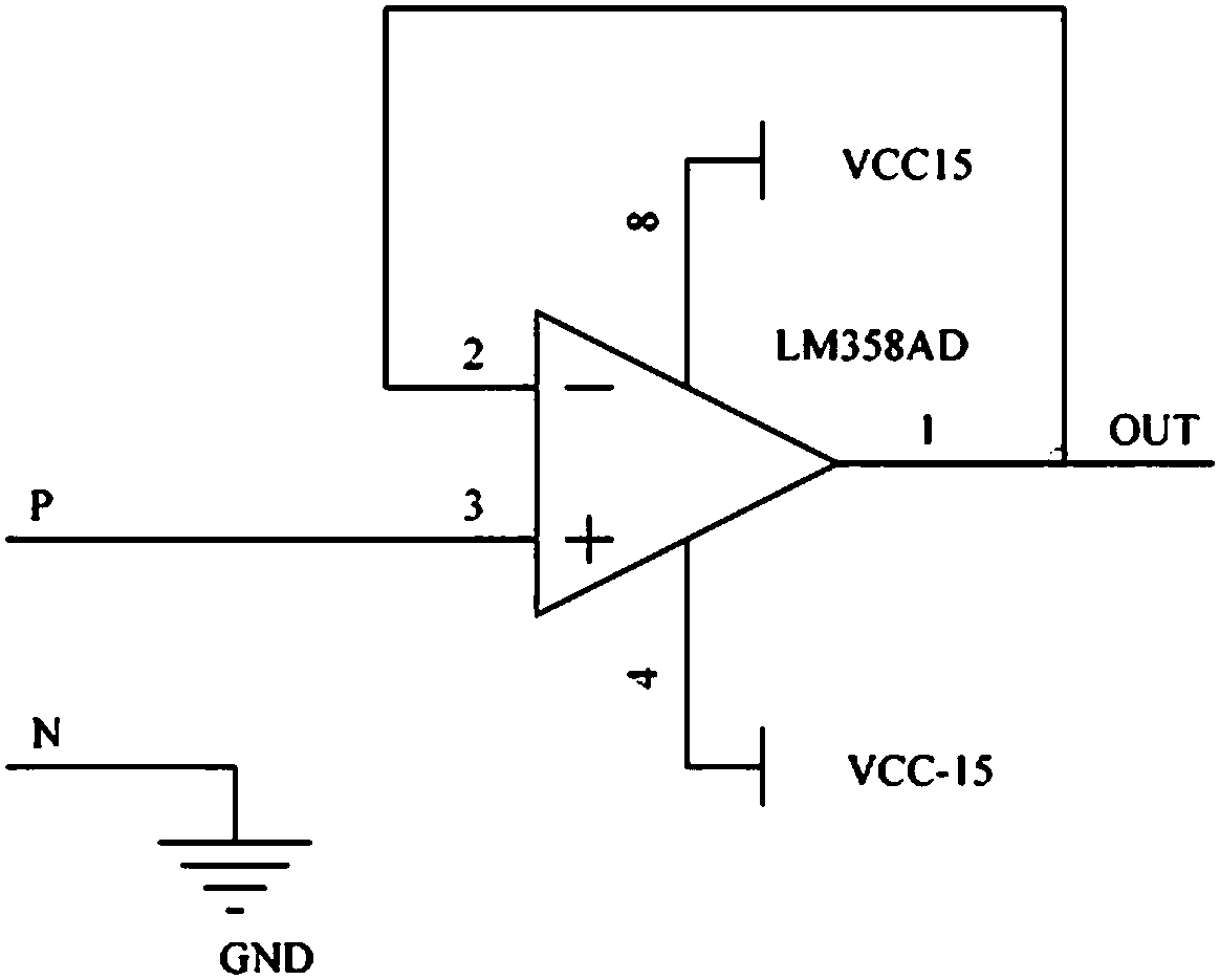 Realization method and device for multifunctional operational amplifier sampling front-end circuit