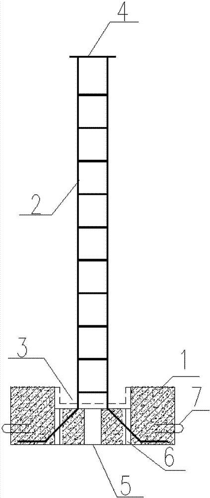 Prefabricated bearing platform with joint bar grouted core and construction process of prefabricated bearing platform