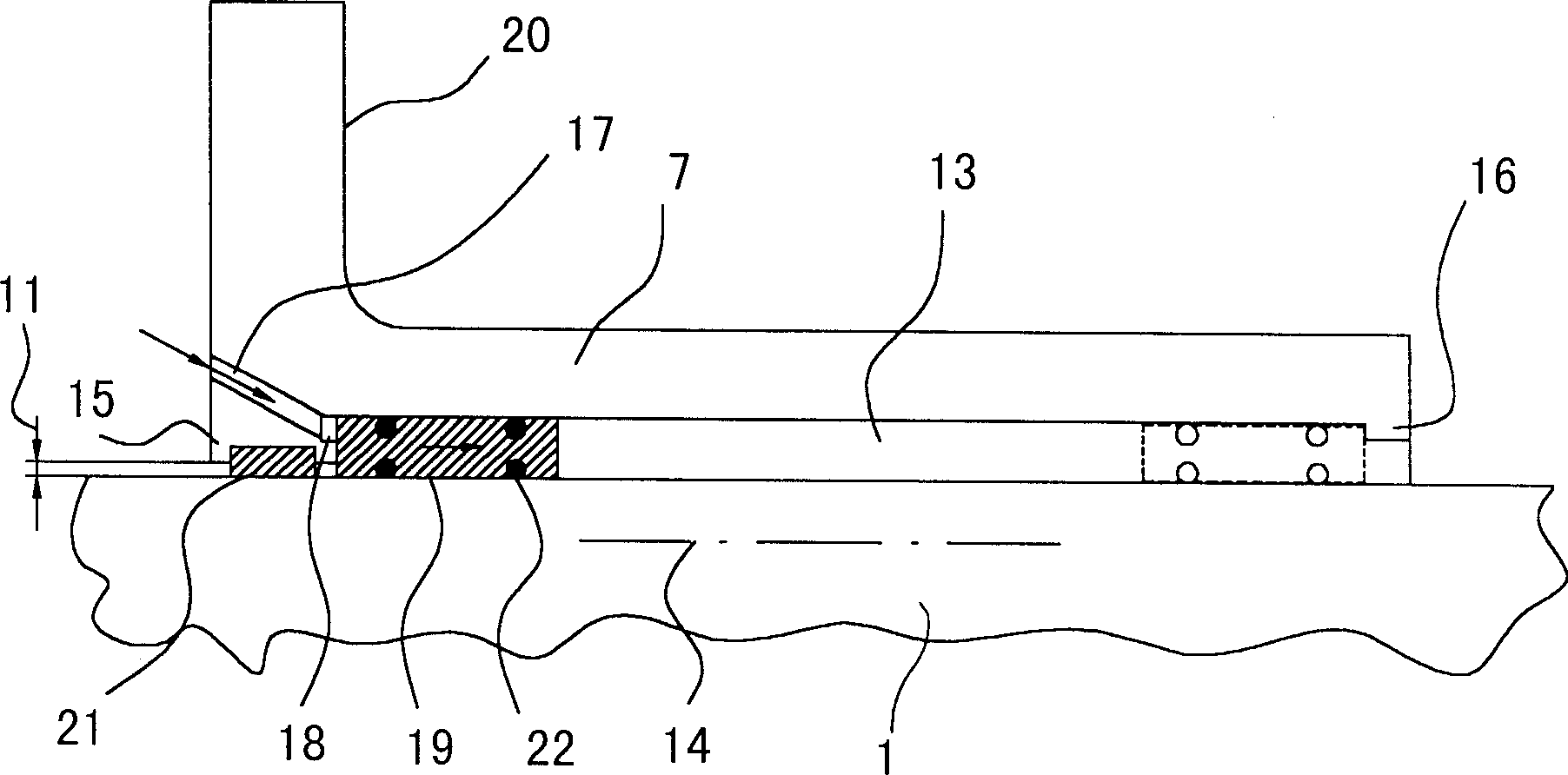 Sealed device for drive-shaft