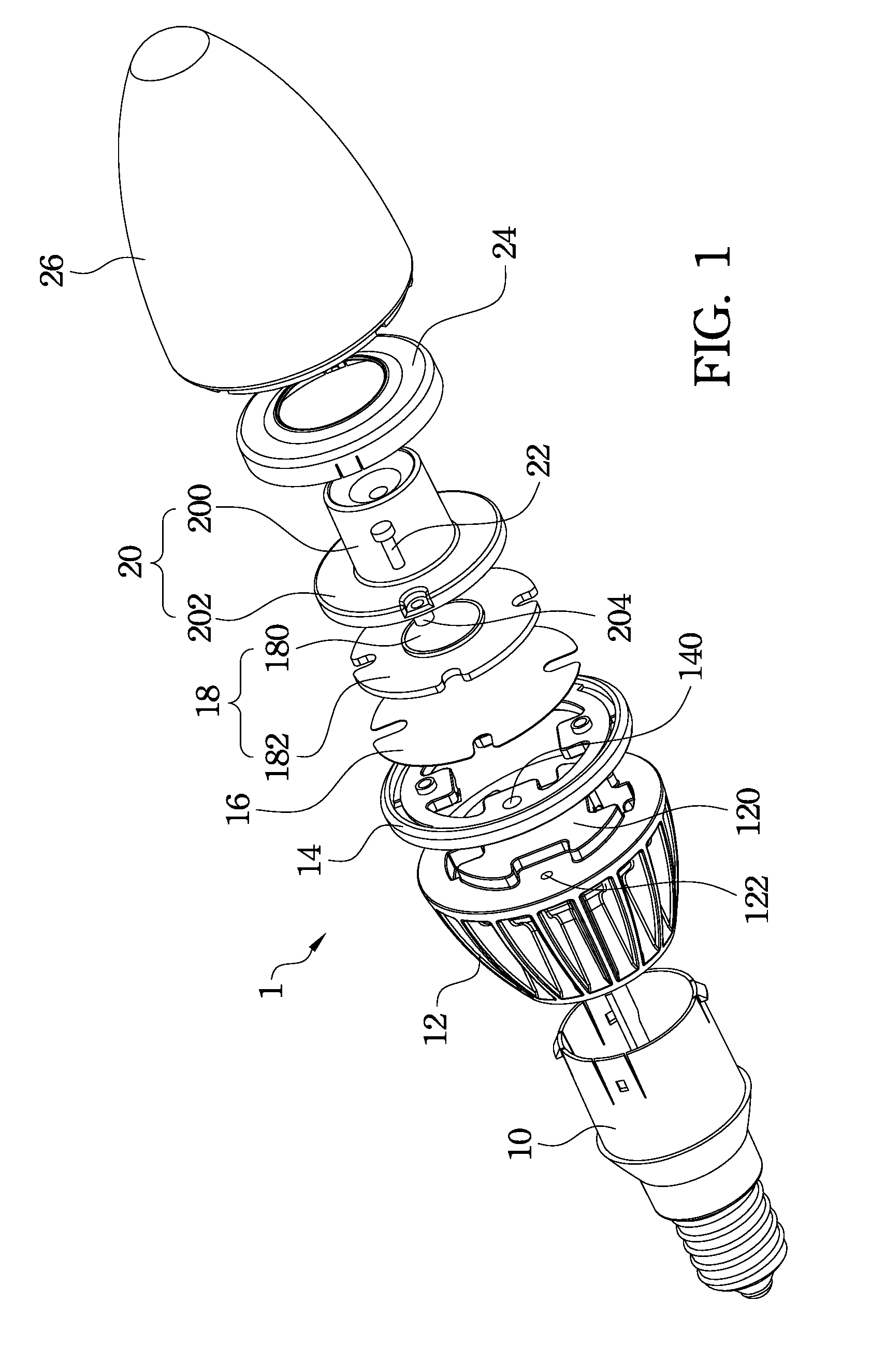 Non-isolating circuit assembly and lamp using the same