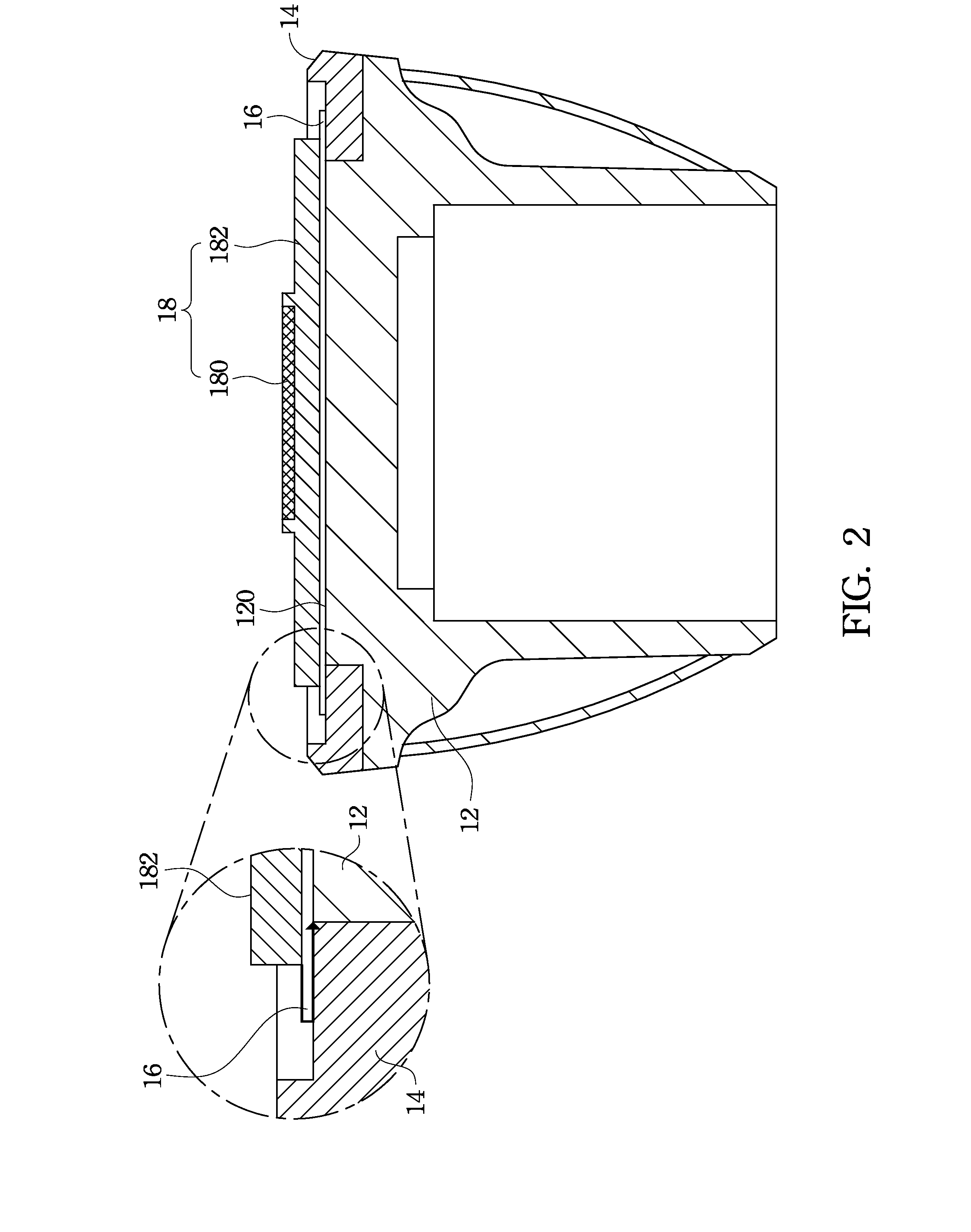 Non-isolating circuit assembly and lamp using the same