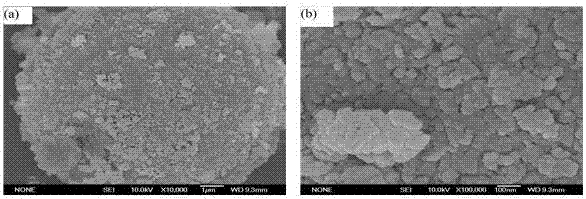 Composite powder material of fly ash hollow microspheres with surfaces cladded with nanometer magnesium hydroxide and preparation method thereof