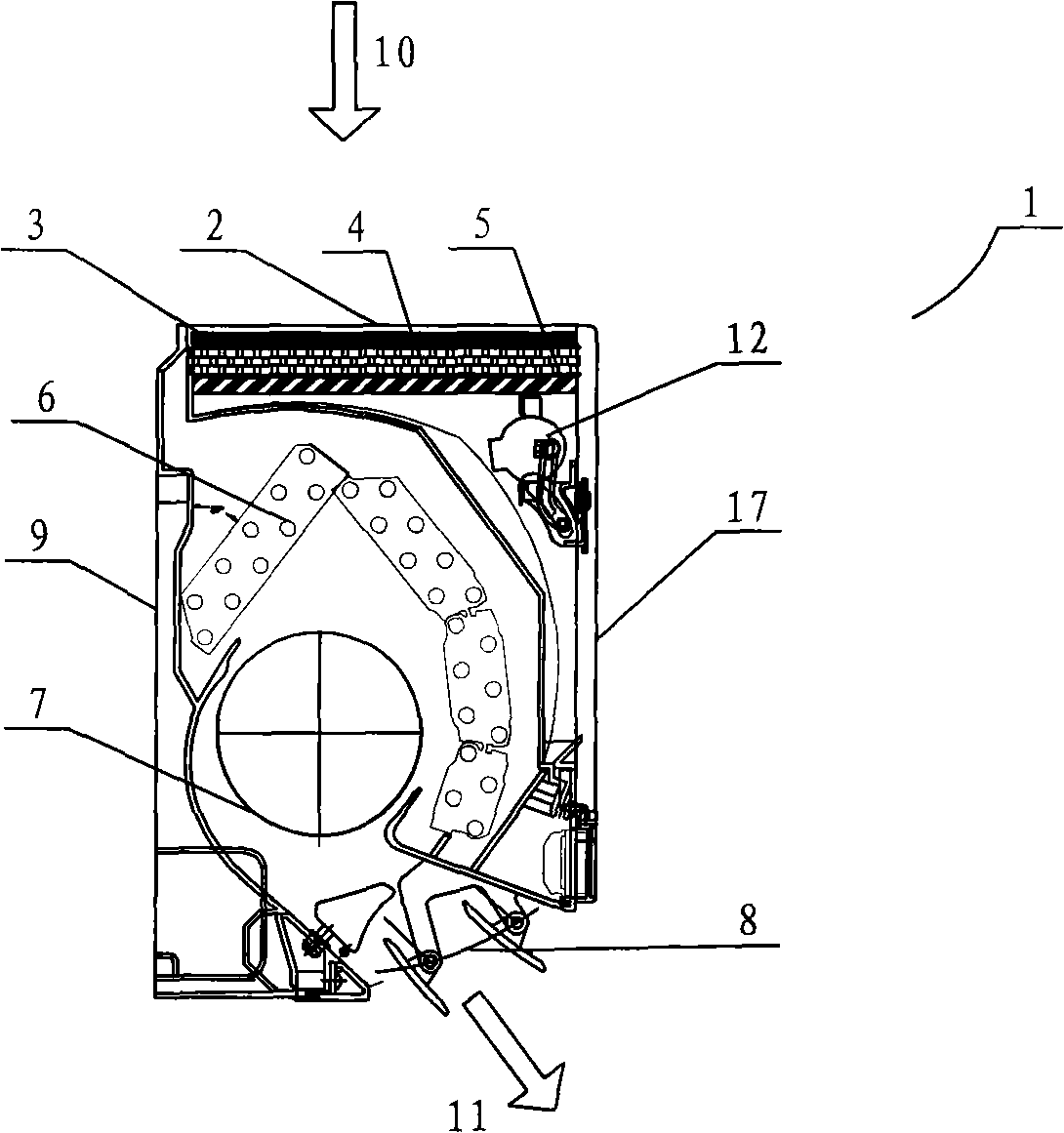 Air conditioner indoor unit and operation mode thereof