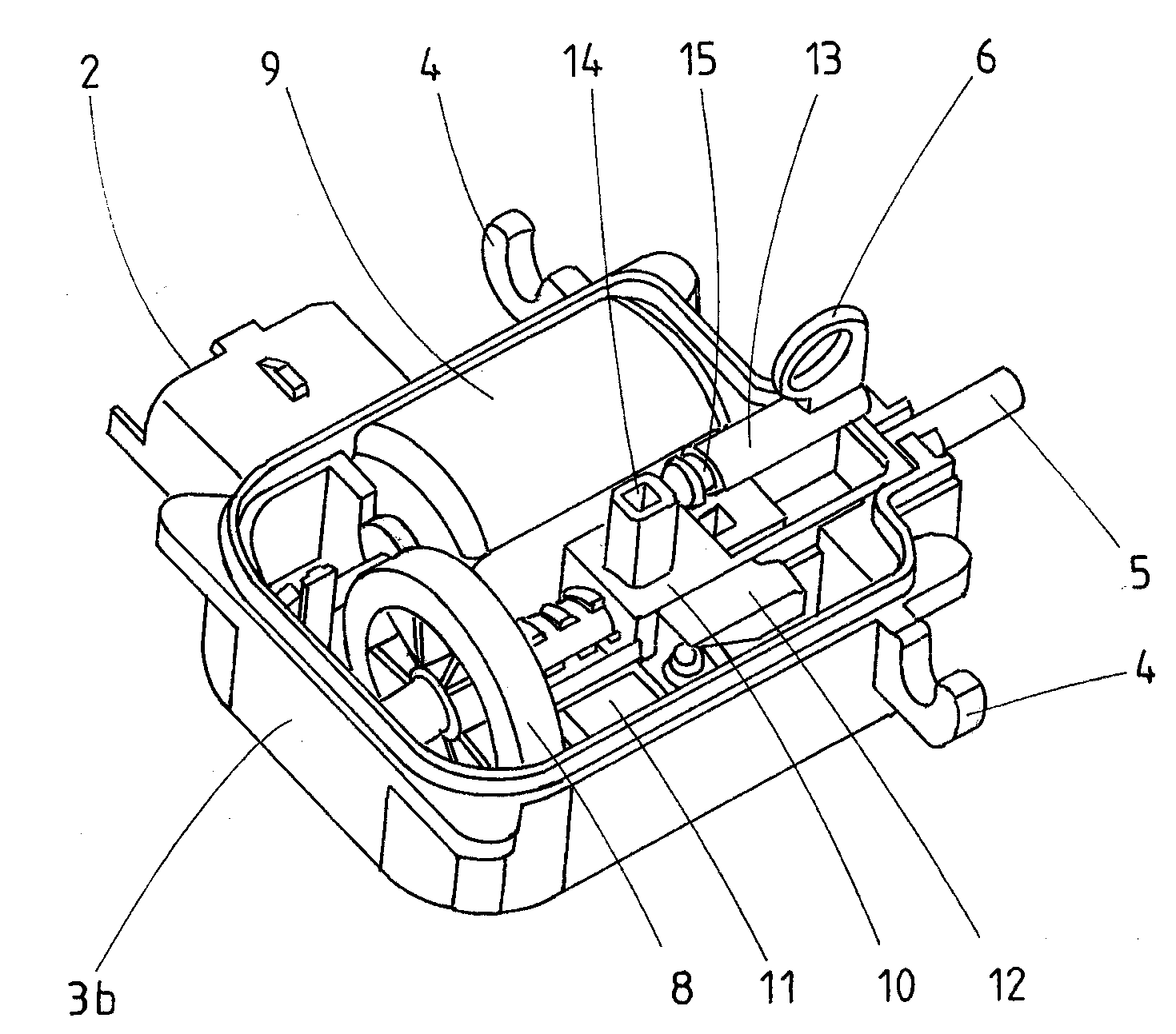 Actuator for a motor vehicle and locking device and method