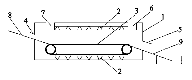 Transformer coil drying device