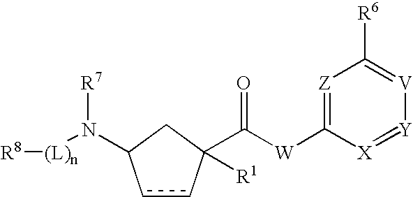 3-Aminocyclopentanecarboxamides as Modulators of Chemokine Receptors